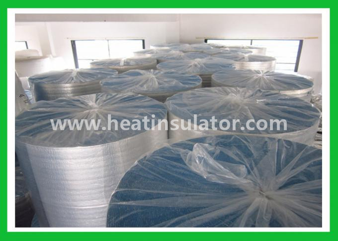 Green Padded XPE Fire Retardant Foil Insulation With Foil Coating Layer