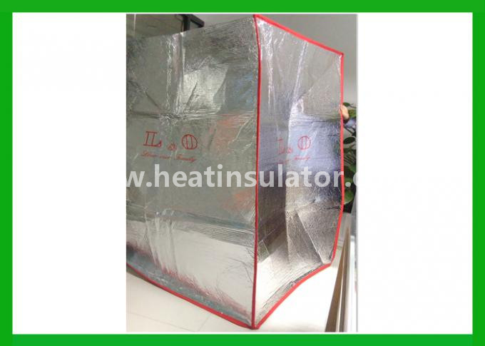 Silver Reflective Insulated Pallet Covers Thermal Cooler Pallet Cap