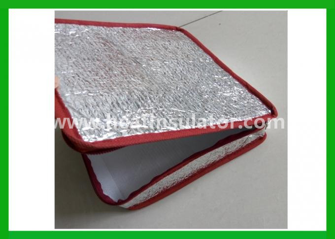 Cold Chain Silver EPE Foam Insulated Foil Bags Tempreture Keeping Insulated Box