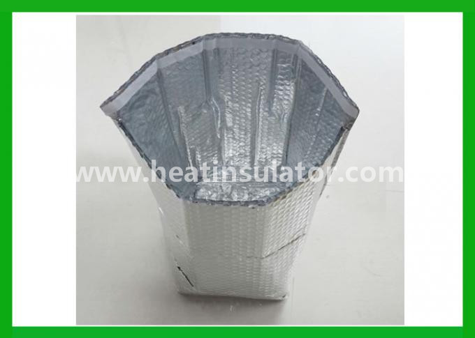 Silver Protective Cold Frezon Insulated Box Liners Insulated Foil Bubble Bag