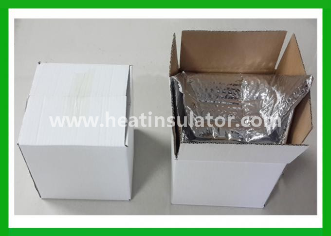Foil Llaminated Bubble Cushion Box Liners One Piece For Food Shipping