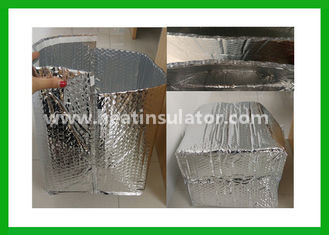 China 6mm Thickness Bubble Foil Insulated Box Liner 3D Food Grade supplier