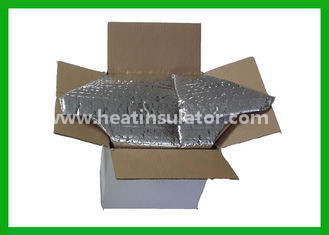 China Double Bubble Insulation Foil Insulated Box Liners Thermal 8mm Thickness supplier