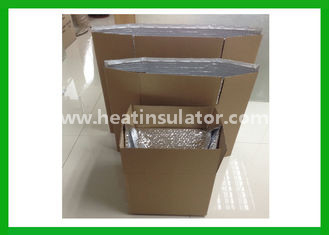 China Food Expres Foil Insulated Box Liners Banana Refreshing Bubble Padded Packaging supplier