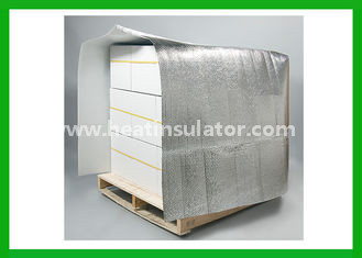 China Silver Reflective Insulated Pallet Covers Thermal Cooler Pallet Cap supplier