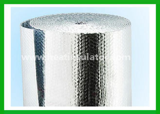 China Thermal Reflective Bubble Silver Foil Radiant Barrier For Roof Insulation supplier