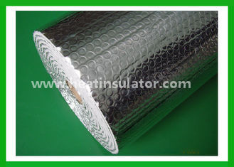 China Double Sided Thermal Insulation Material White Bubble With Aluminum Foil supplier