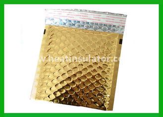 China Gold Metallic Foil Insulated Mailers Water Proof Moisture CD Packaging supplier