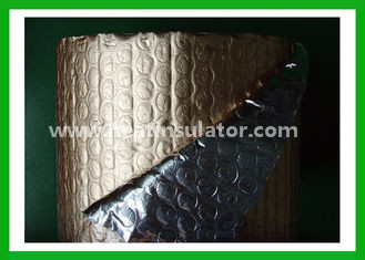 China Copper Coating Thick Aluminum Foil Insulation Single Bubbel Layer supplier