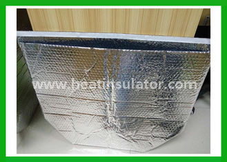 China Self - Sealing Silver Metallic Bubble Insulated Foil Bags For Vegetable Shipping supplier