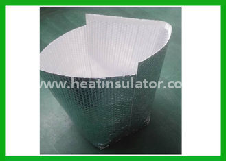 China Soild Shipping Protective Insulated Foil Bags Silver Foil Coated Bubble Cover supplier
