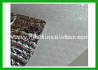 White Poly Thermal Insulation Material With Metallized Foil Film , Sun Reflective Insulation wrap