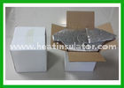 China Foil laminated Bubble Cushion Insulated Box Liners For Food Shipping factory