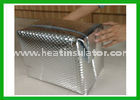 China Double Foil Bubble Box Thermal Insulation Container Liner With Gap For 48 Hours factory