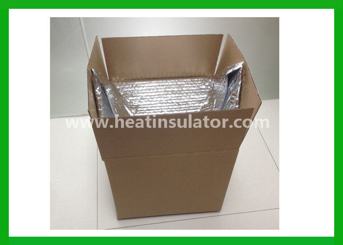 Foil easy storage insulated shipping box liners / insulating liner