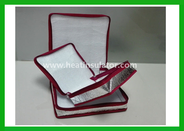 Retain Freshness Silver Insulation Insulated Foil Bags Moisture Shock Absorption