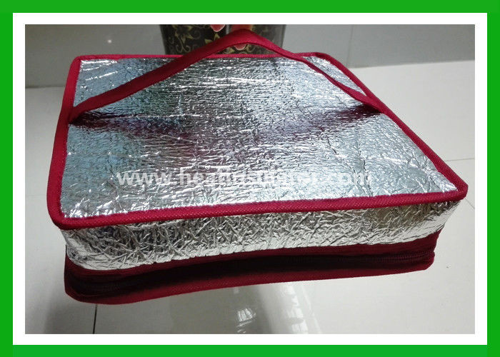 Retain Freshness Silver InsulationInsulated Foil Bags Moisture Shock Absorption