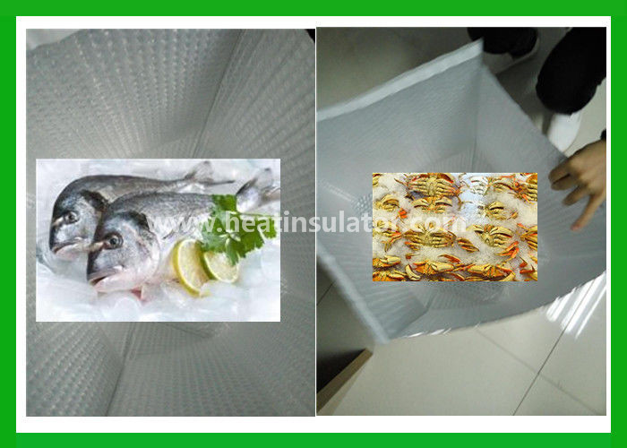 Customized Insulating Liner Styrofoam Box Liners Keep Seafood Cold During Delivery