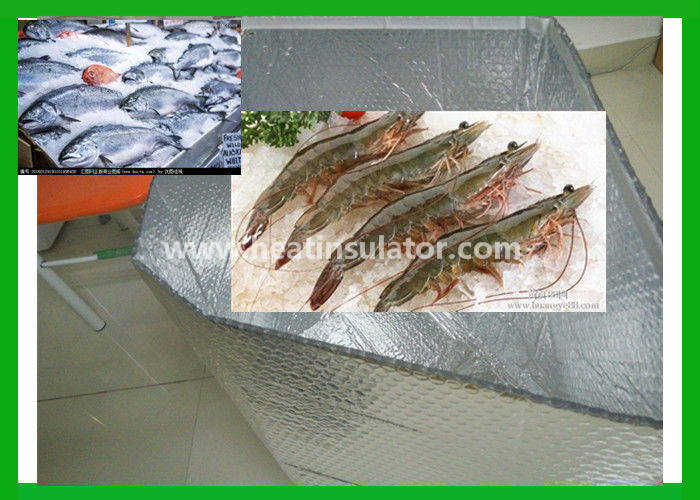Recycle Insulated Box Liners Packing Sea Food 8mm Thick thermal liners