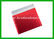 Aluminum Foil Red Insulated Envelopes Thermal Shipping Postal Packaging supplier