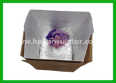 ROHS / SGS MPET Bubble Foil Styrofoam Box Liners Maintain Temperature